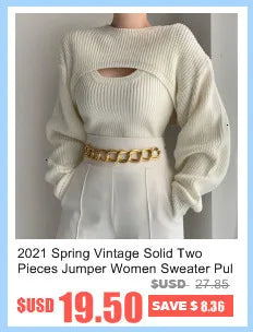 2022 Autumn Winter Women Turtleneck Sweater Loose  Elegant Warm Knitted Pullovers Fashion Solid Tops Knitwear Jumper