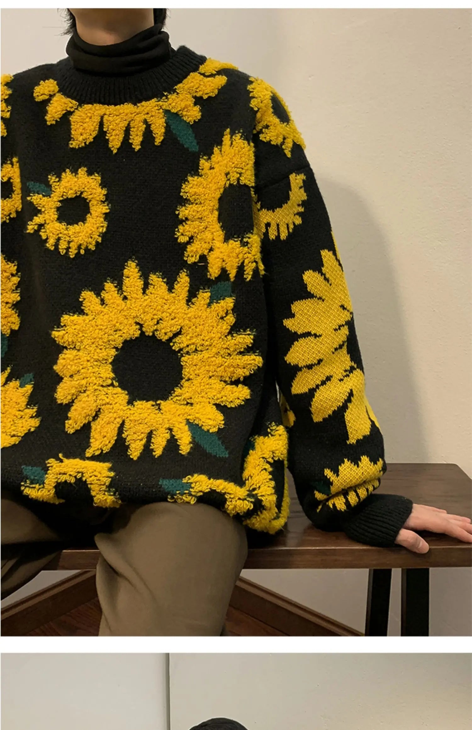 2025 Unisex Winter Sunflower Sweaters