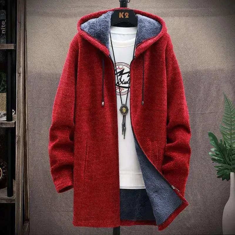 Winter Men  Fleece Cardigan