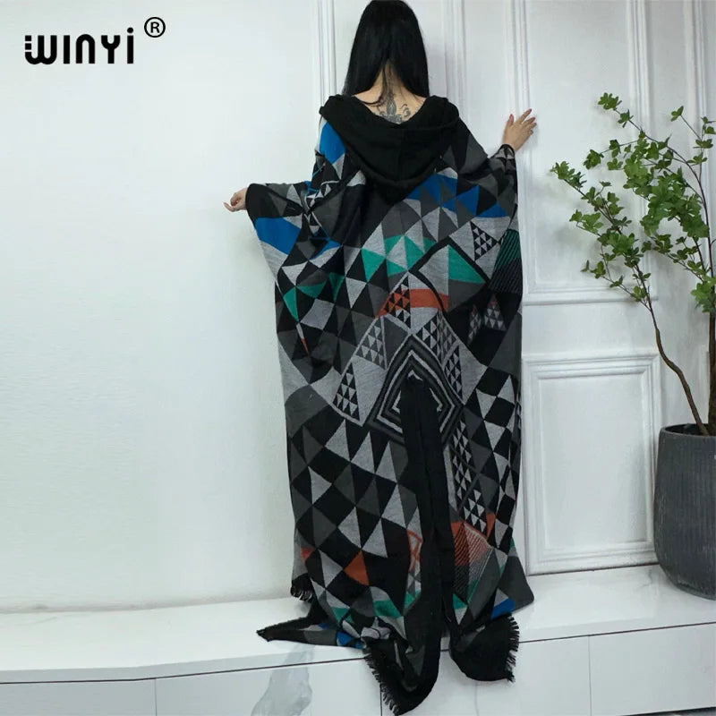 Thick Warm Female kaftan