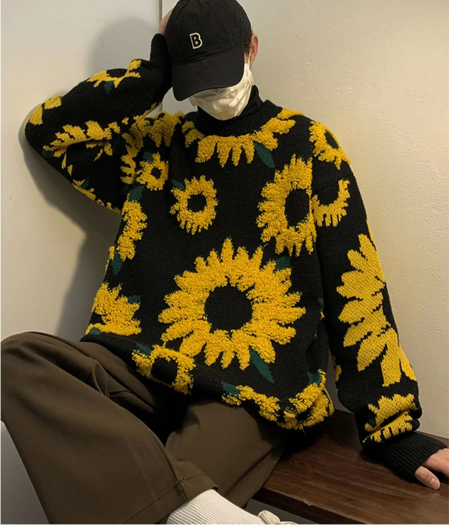 2025 Unisex Winter Sunflower Sweaters