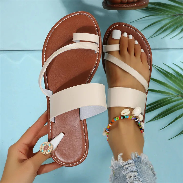 Open Toe Outdoor Slippers