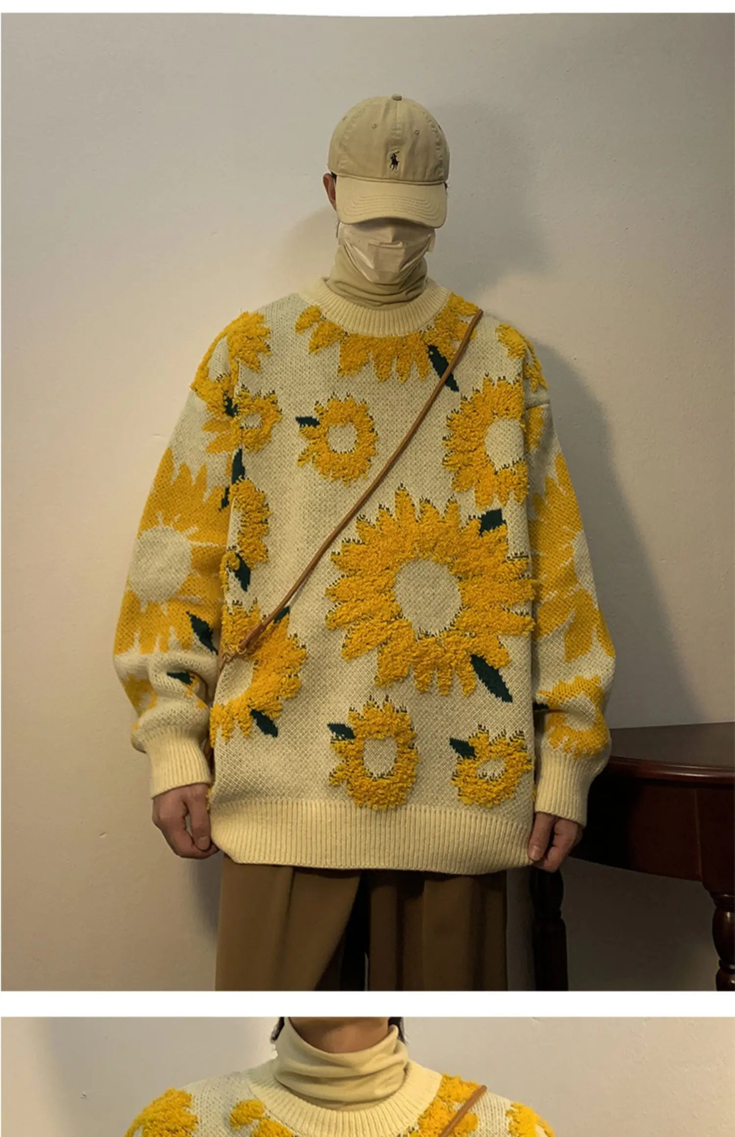 2025 Unisex Winter Sunflower Sweaters