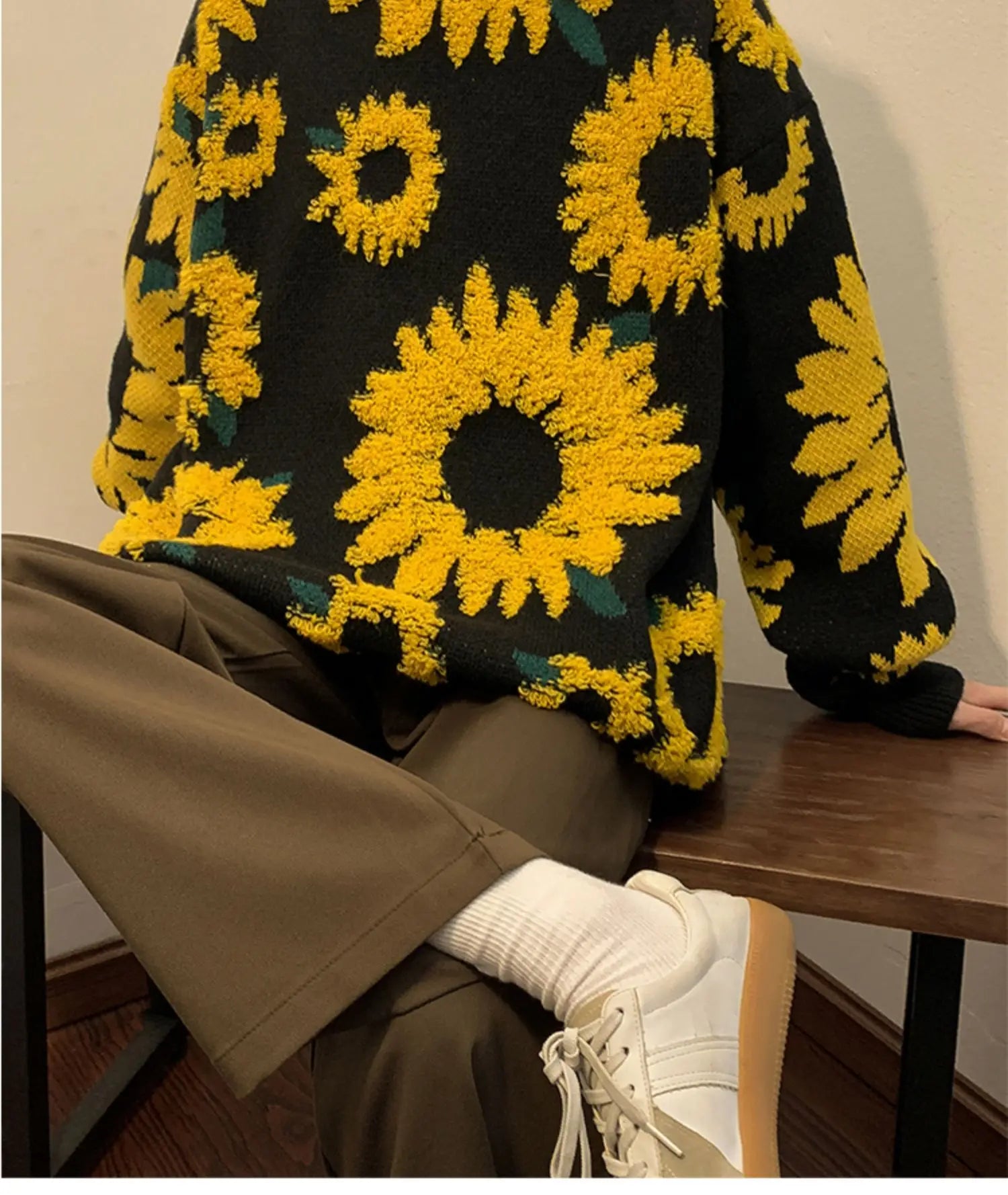 2025 Unisex Winter Sunflower Sweaters