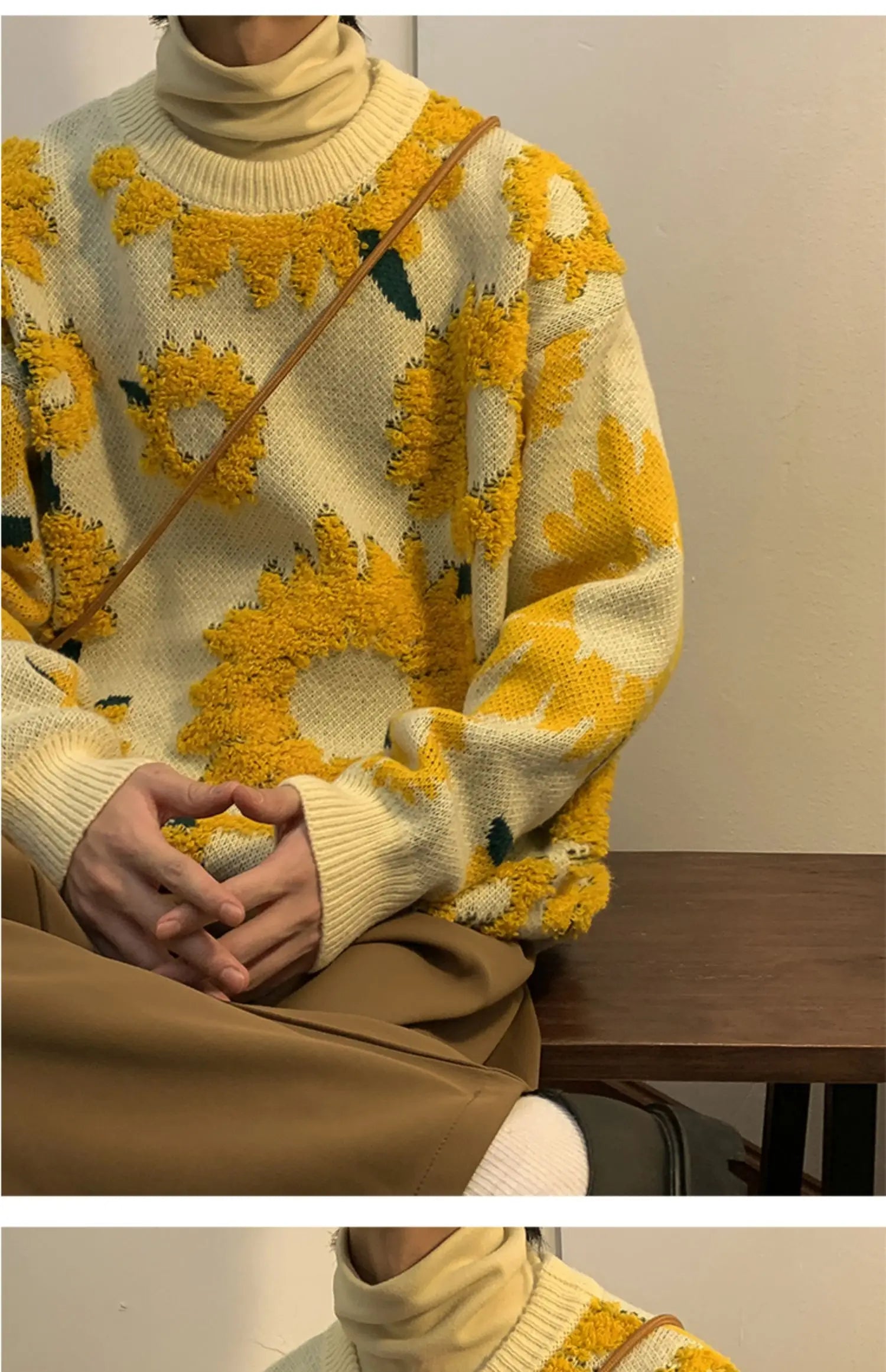 2025 Unisex Winter Sunflower Sweaters