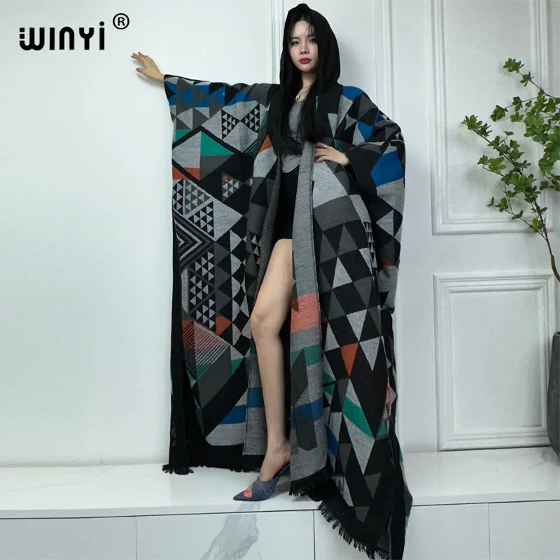 Thick Warm Female kaftan
