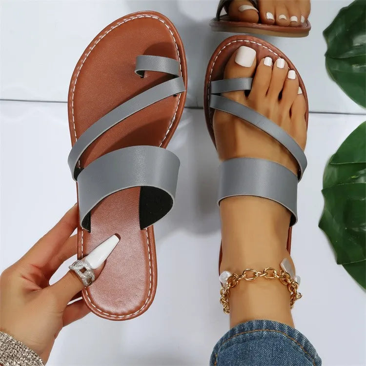 Open Toe Outdoor Slippers