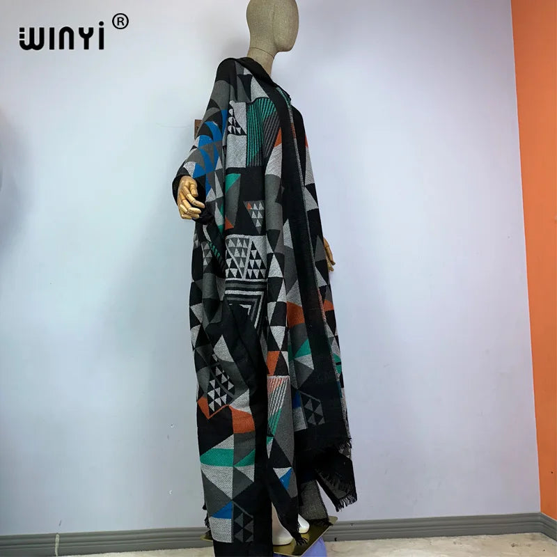 Thick Warm Female kaftan