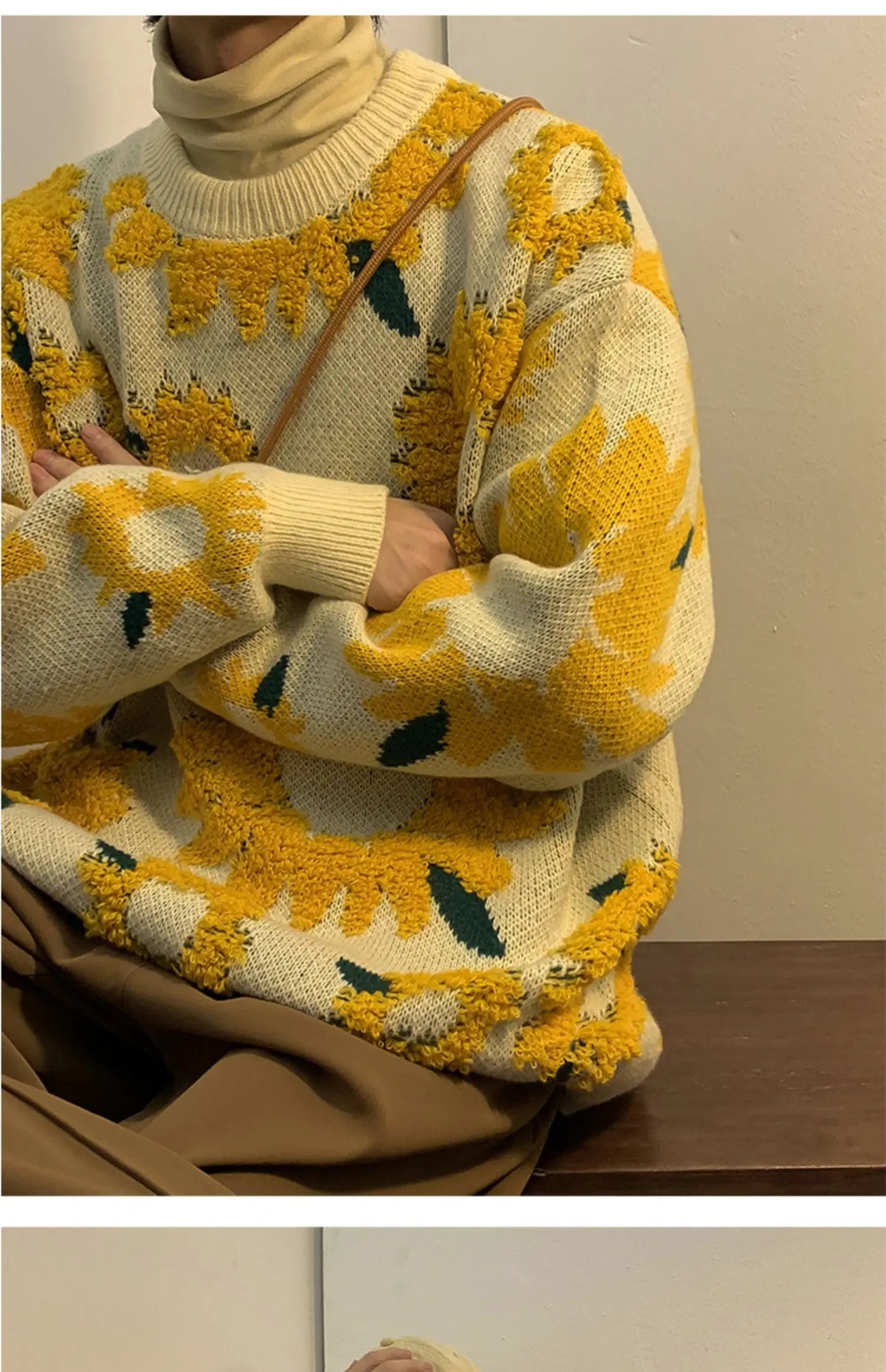 2025 Unisex Winter Sunflower Sweaters