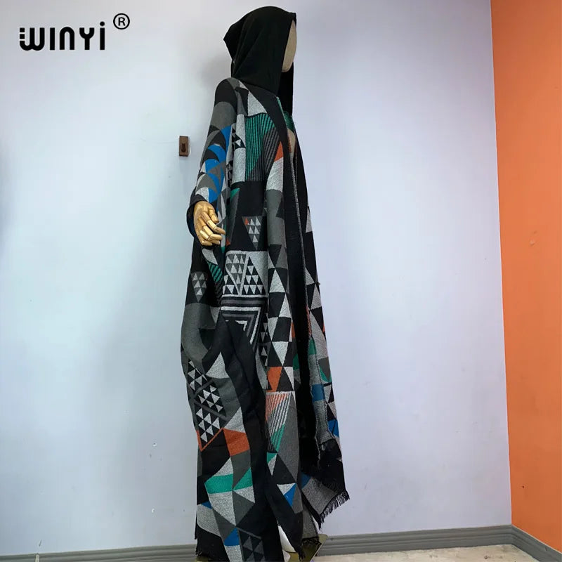 Thick Warm Female kaftan