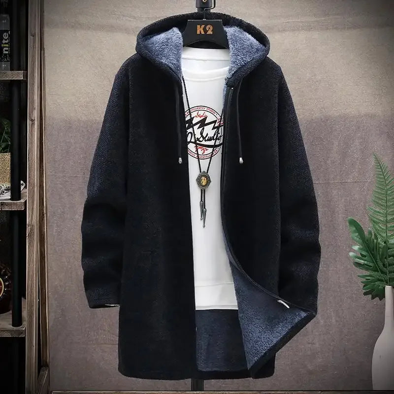 Winter Men  Fleece Cardigan