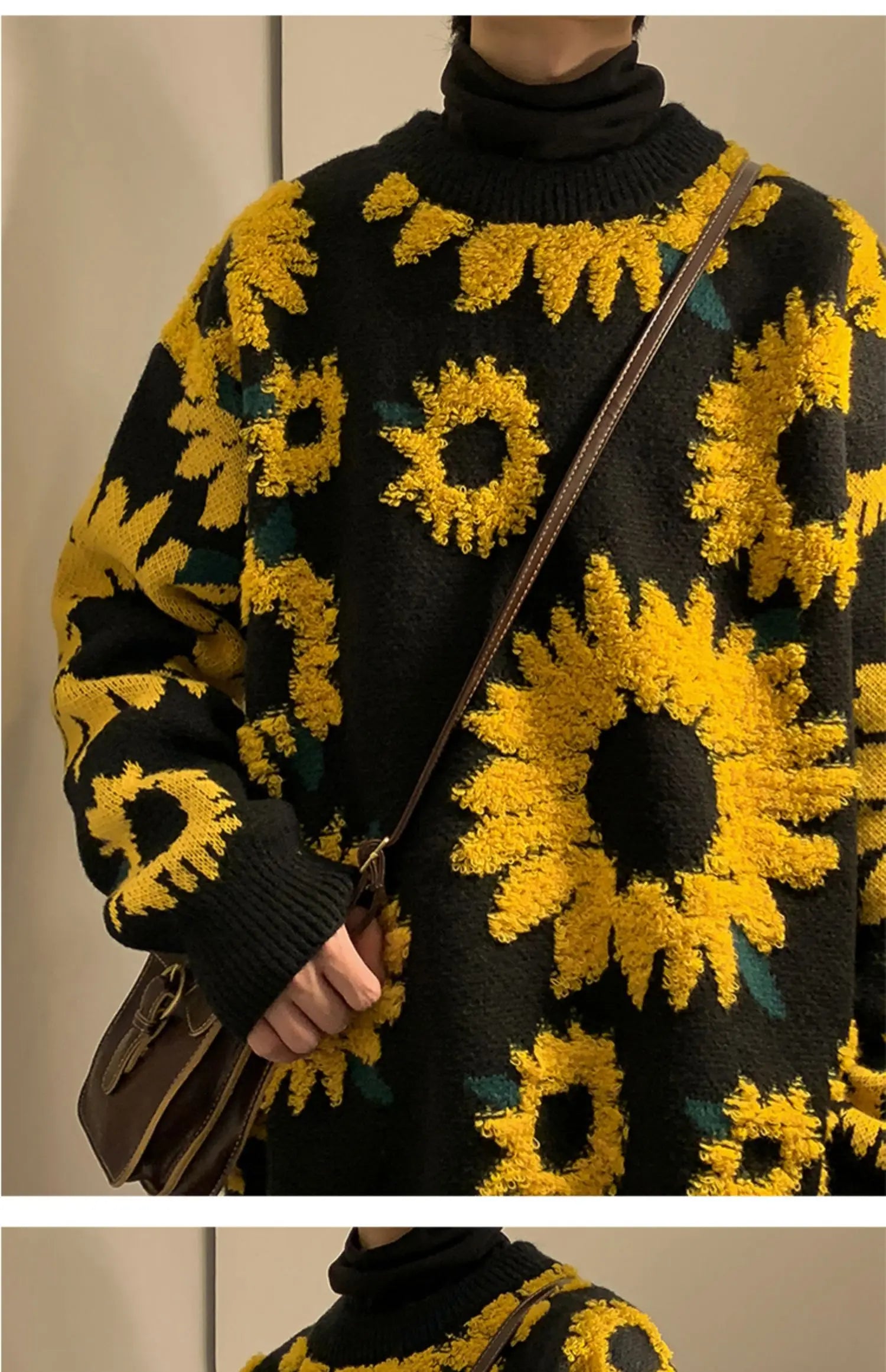 2025 Unisex Winter Sunflower Sweaters