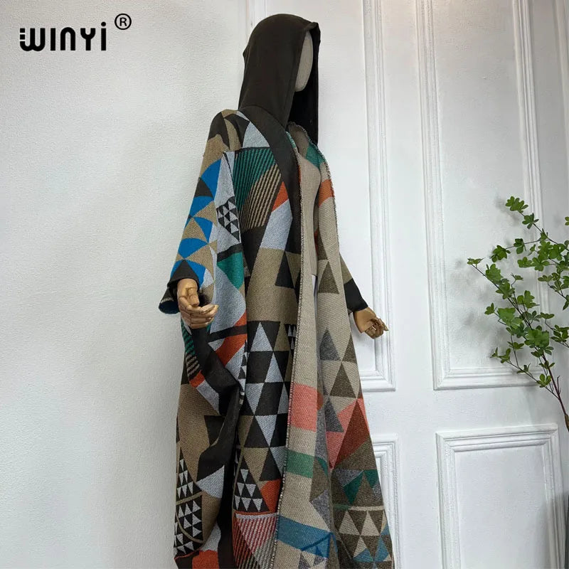 Thick Warm Female kaftan
