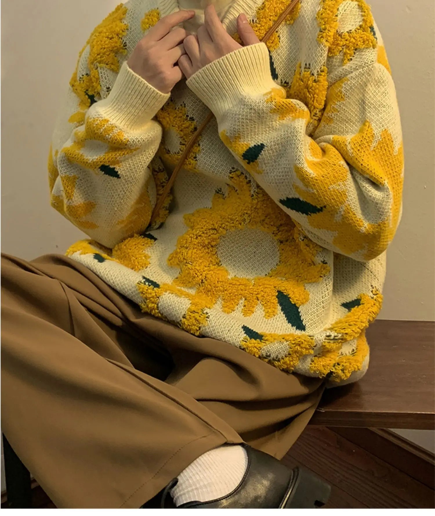 2025 Unisex Winter Sunflower Sweaters