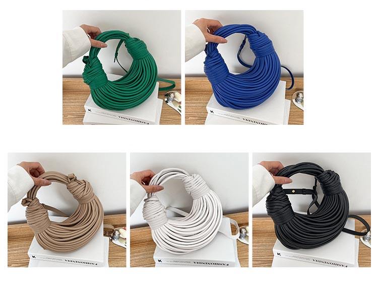 Luxury Shell Noodle Design  Shoulder Bag