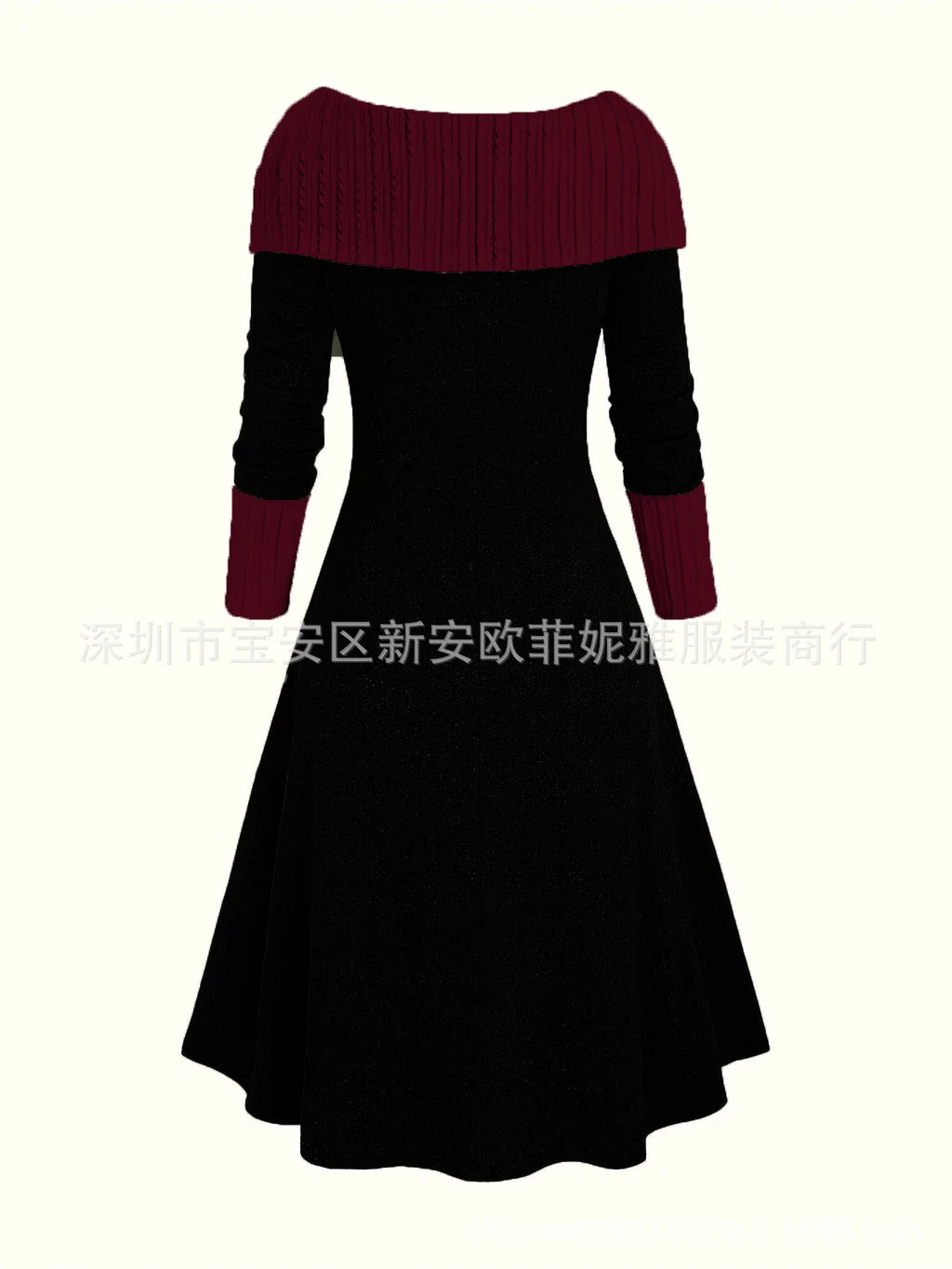 Elegant  Color blocked Dress