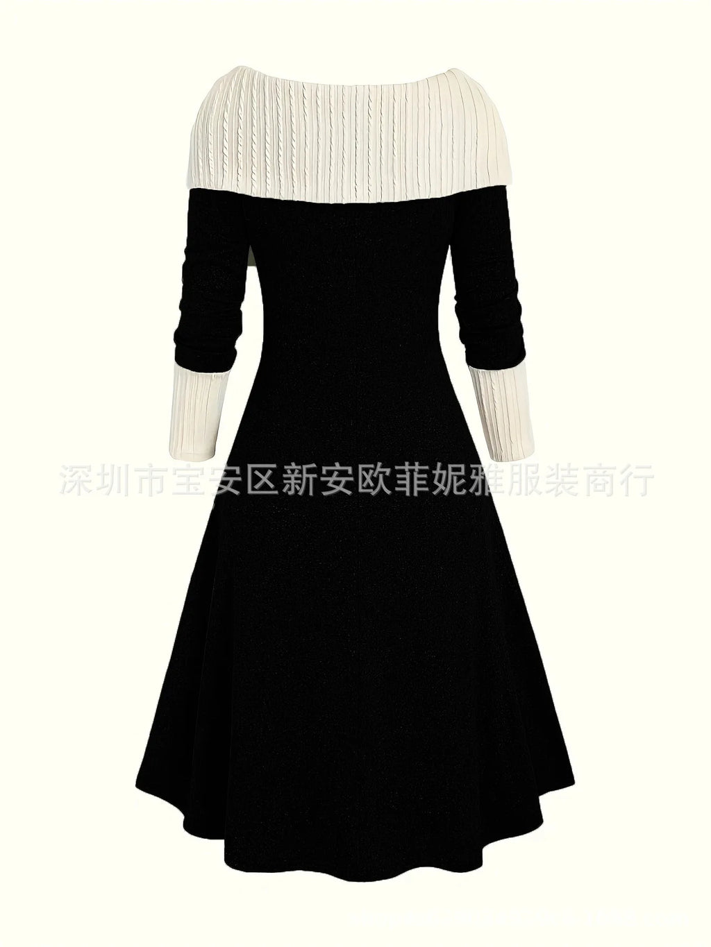 Elegant  Color blocked Dress