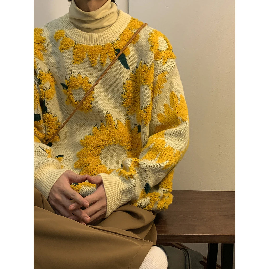 2025 Unisex Winter Sunflower Sweaters