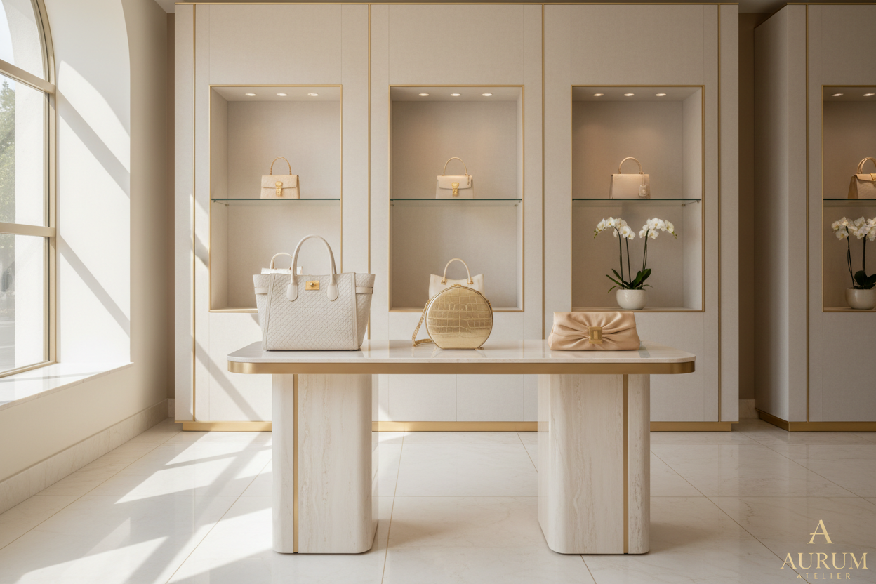 Luxurious premium fashion scene